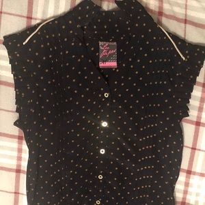 Polka dot blouse